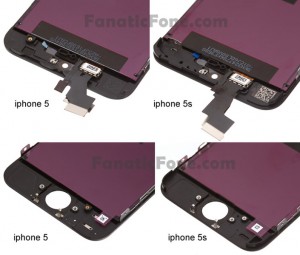 iPhone 5S panel frontal detalle