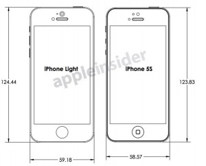 iPhone 5S comparado con iPhone Light