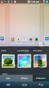 LG Optimus G2 captura de pantalla