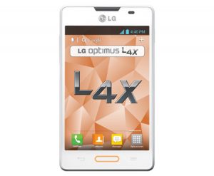 LG Optimus L4X en México color blanco