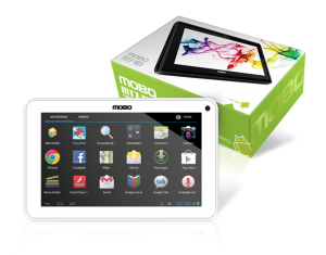 MOBO MT7-411 tablet Android 4.1 Jelly Bean en México color blanco
