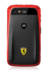 Motorola XT621 Ferrari edición especial Nextel México trasera