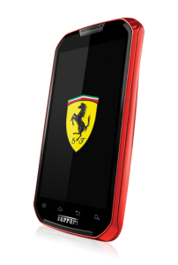 Motorola XT621 Ferrari edición especial Nextel México de lado