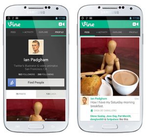 Vine para Android en Galaxy S4