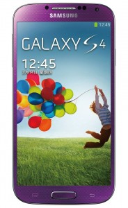 Samsung Galaxy S4 en color Morado Purple Mirage