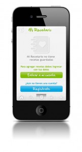 Kiwilimón app para iPhone Mi Recetario