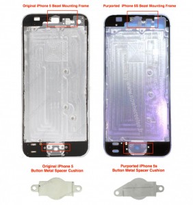 El iPhone 5S partes especulan Flash dual