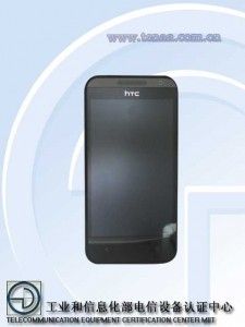 HTC Zara mini 301e FCC Tenaa frente, pantalla
