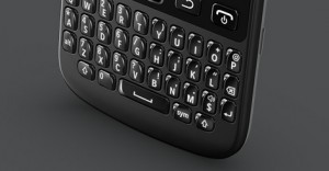 BlackBerry 9720 teclado QWERTY