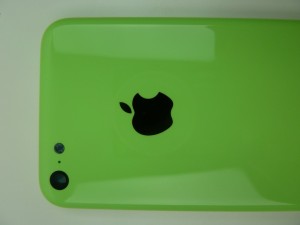 iPhone 5C color verde brillante Green logo Apple