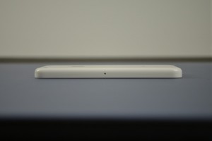iPhone 5C color blanco de lado