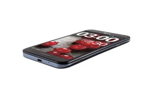 LG Optimus G Pro E980 LTE para México acostado color negro