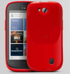 M4tel E-Motion SS990 en México con Telcel funda de regalo