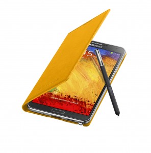 Samsung Galaxy Note 3 Flip cover amarilla