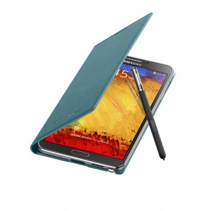 Samsung Galaxy Note 3 Flip cover aqua