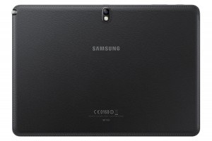 Samsung Galaxy Note 10.1 2014 Edition color negro trasera cámara logo y S-Pen