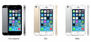 Apple iPhone 5S colores