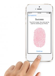 iPhone 5S lector de huellas digitales Touch ID sensor