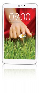 LG G Pad 8.3 color blanco pantalla Full HD