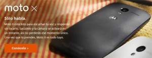 Motorola Moto X en NExtel Sólo habla Google Now te responde