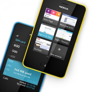 Nokia Asha 501 en México navegador web