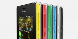 Nokia Asha 503 colores detalle Crystal-clear