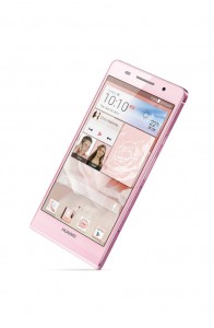 Huawei Ascend P6 en México color rosa
