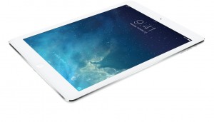 iPad Air delgada iOS 7