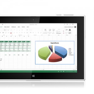 Nokia Lumia 2520 tablet Windows RT color blanco Excel Microsoft