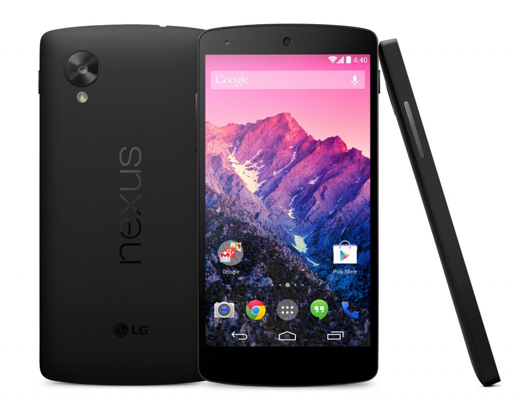 Nexus 5 oficial color negro Wallpapper