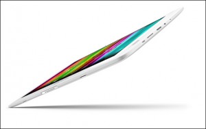 Archos 101 XS 2 de lado ultradelgada