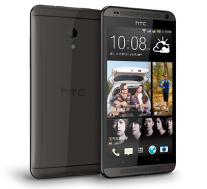 HTC Desire 700 color negro de lado y cámara 2
