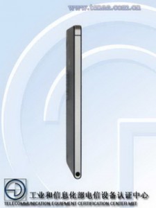 Huawei Ascend P6S filtrado TENAA de lado
