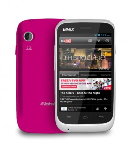 Lanix Ilium S120 con Android 4.2 Jelly Bean