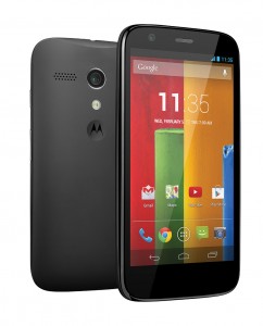 Motorola Moto G frente y cámara trasera