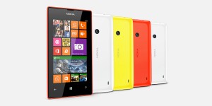 Nokia Lumia 525 con Windows Phone 8 colores y pantalla