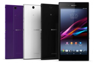 Xperia Z Ultra en México cámara trasera y pantalla todos los colores