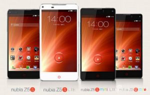 ZTE Nubia Z5S, Nubia Z5S Mini, Nubia Z5S LTE, Nubia Z5S Mini LTE