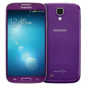 El Samsung Galaxy S4 color morado Purple Mirage en México con Telcel pantalla y cámara