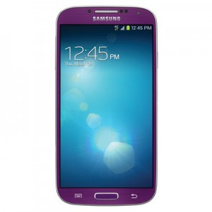El Samsung Galaxy S4 color morado Purple Mirage en México con Telcel pantalla