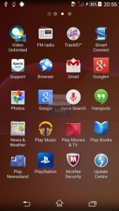 Xperia Sirius D6503 pantalla screenshot Android 4.4 KitKat Apps transparente 02