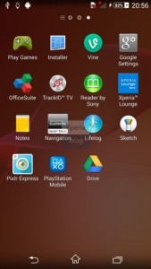 Xperia Sirius D6503 pantalla screenshot Android 4.4 KitKat Apps transparente 03