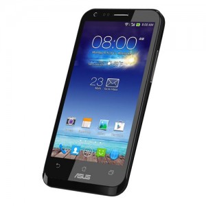 ASUS PadFone E pantalla de lado color negro black