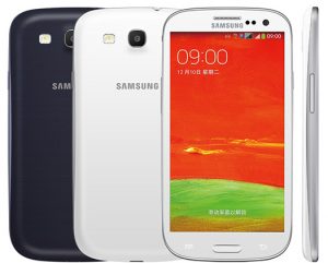 Samsung Galaxy S III Neo+ negro y blanco