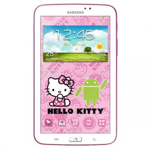 Samsung Galaxy Tab 3 7.0 Hello Kitty en México frente pantalla