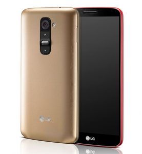 LG G2 Colores Rojo y Oro edición limitada - Red and Gold Limited Edition