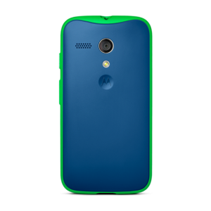 Motorola Grip Shells para Moto G color Azul