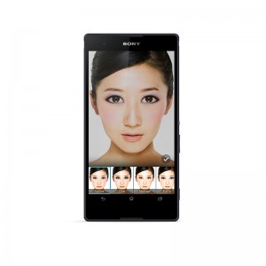 Sony Xperia T2 Ultra color negro pantalla rostro