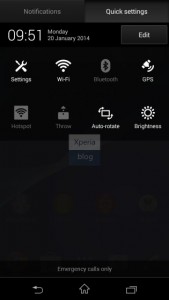 Sony Xperia Z2 interfaz de usuario filtrada tools