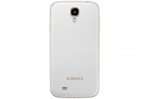 Samsung Galaxy S4 LTE-A Blanco rosado oro cámara trasera